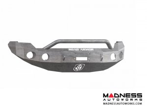 Ford F-150 Stealth Front Winch Bumper Pre-Runner Guard - Smittybilt XRC - Raw Steel WARN M12000